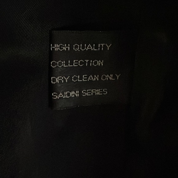 Black genuine leather jacket, size M - Picture 7 of 9